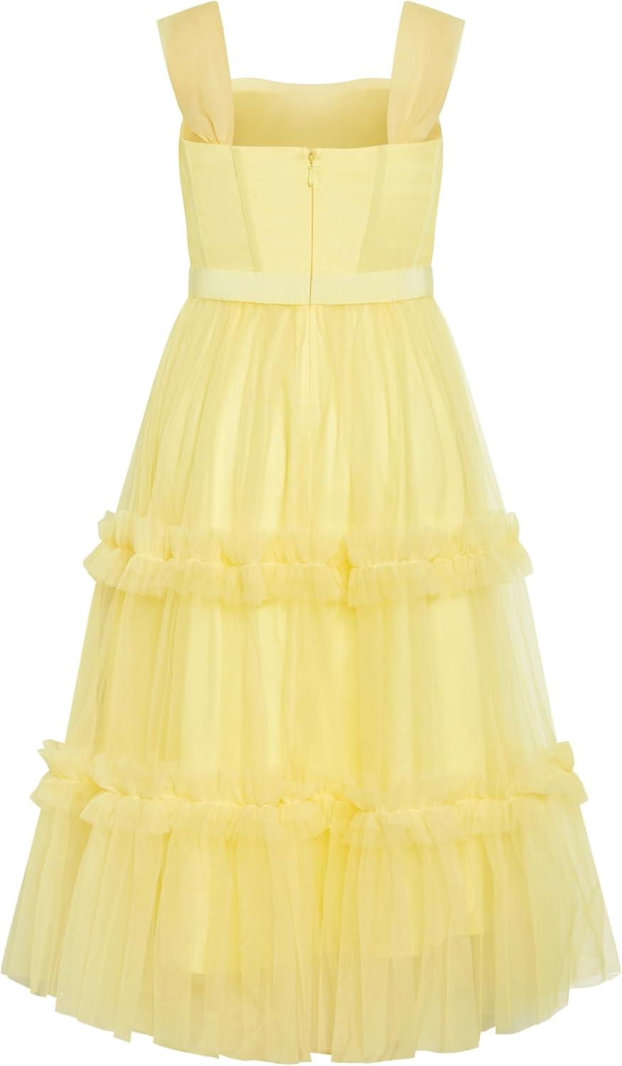 image:imageCity Chic Womens Plus Size Cocktail Dress Charming MidiYellow