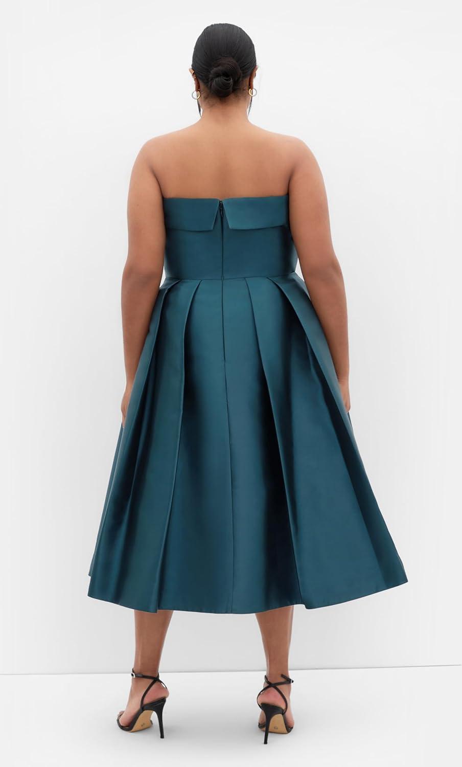 image:imageCity Chic Womens Plus Size Cocktail Dress TiffanyDeep Teal