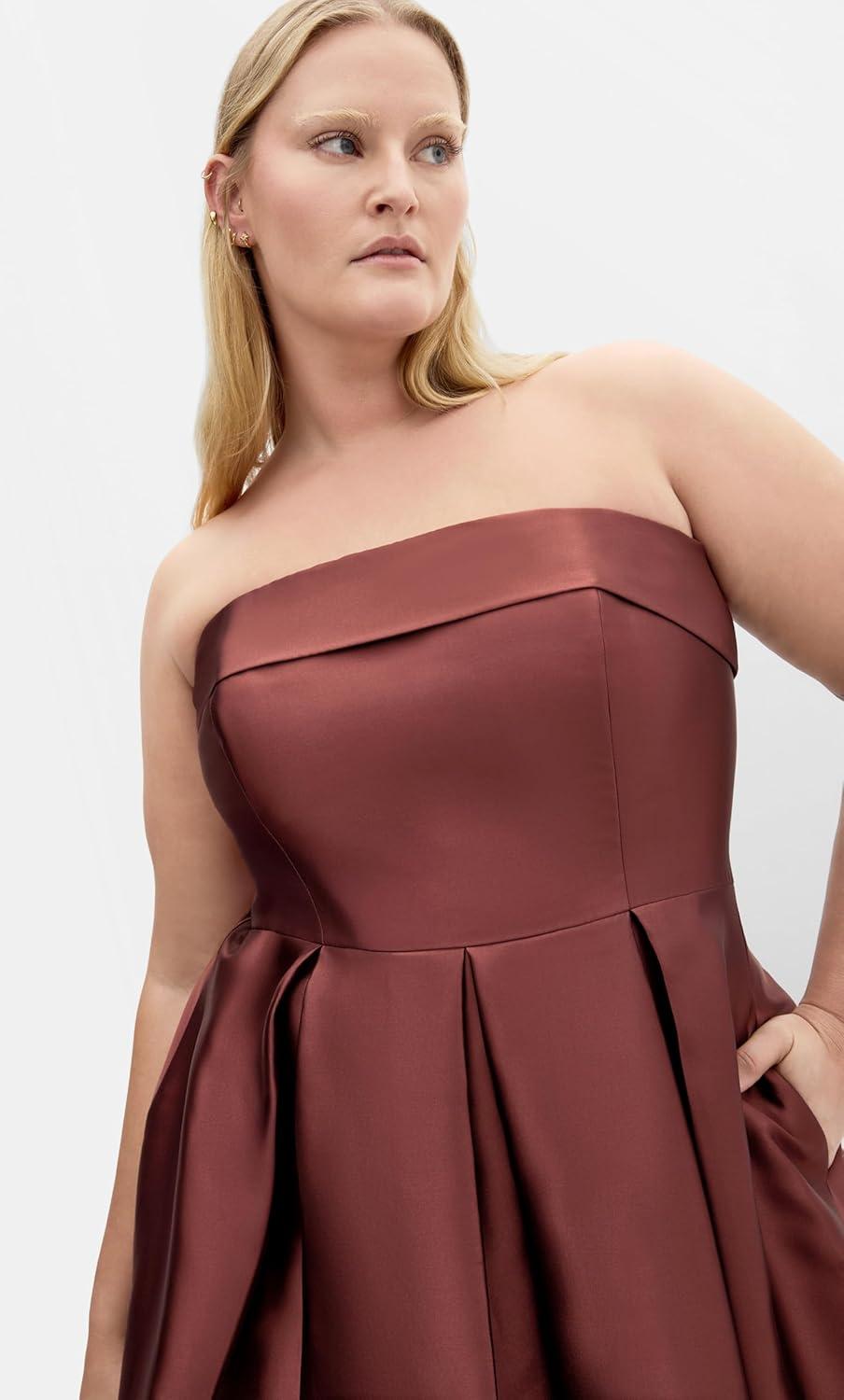 image:imageCity Chic Womens Plus Size Cocktail Dress TiffanySable