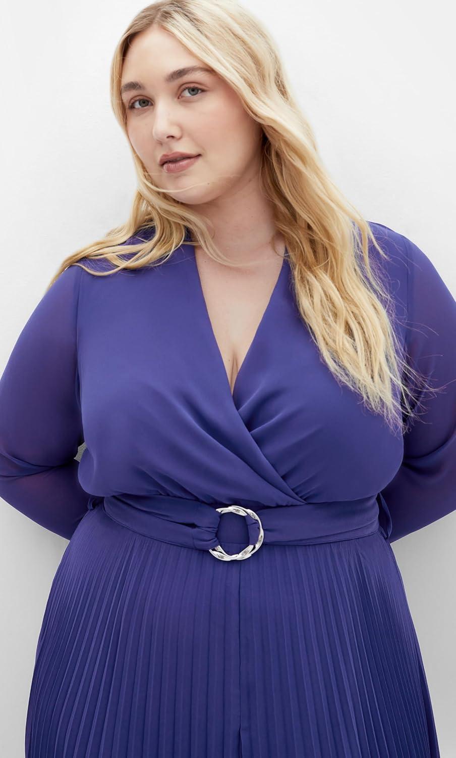 image:imageCity Chic Womens Plus Size Dress Angel PlainInk