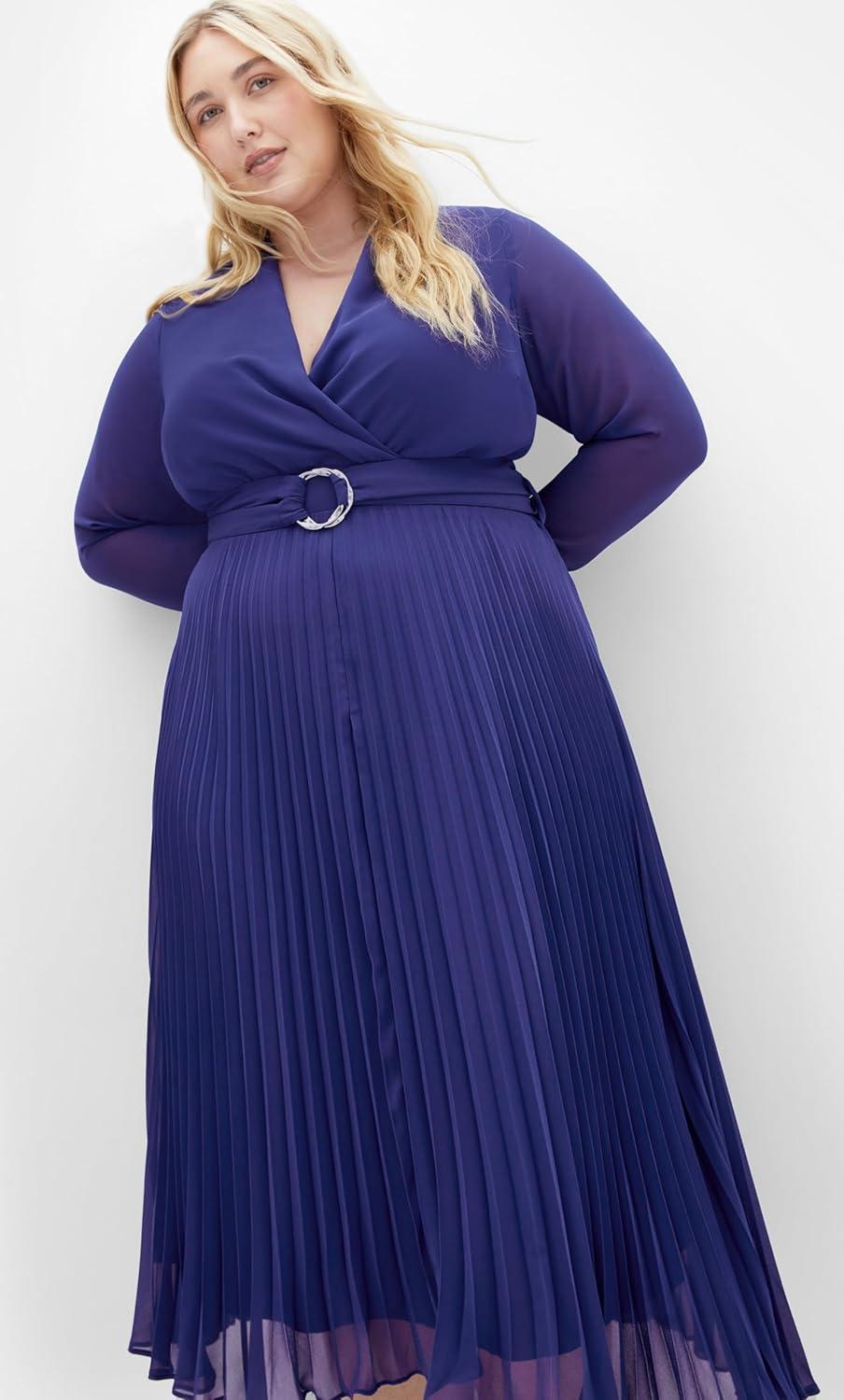 image:imageCity Chic Womens Plus Size Dress Angel PlainInk