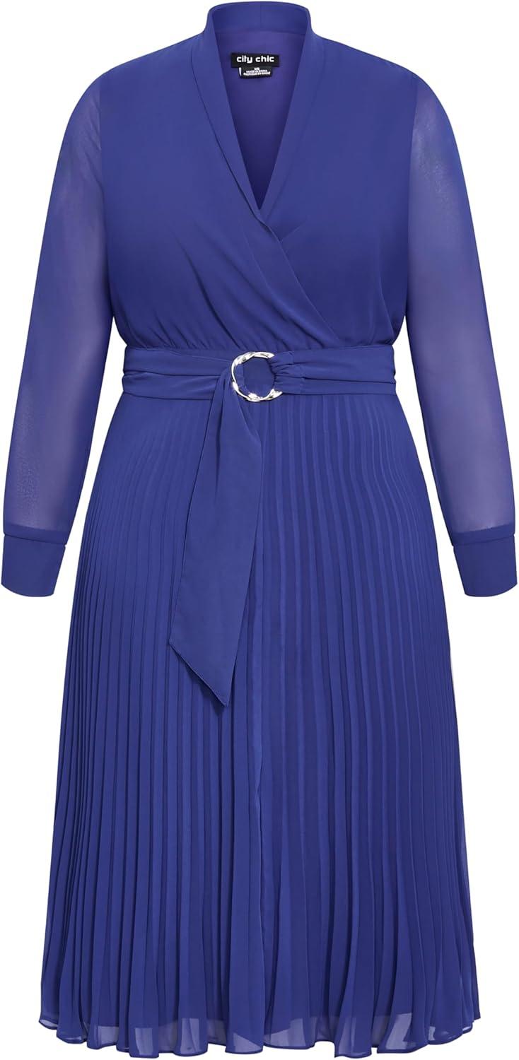 image:imageCity Chic Womens Plus Size Dress Angel PlainInk