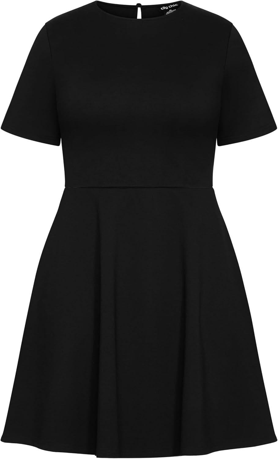 image:imageCity Chic Womens Plus Size Dress CarilineBlack