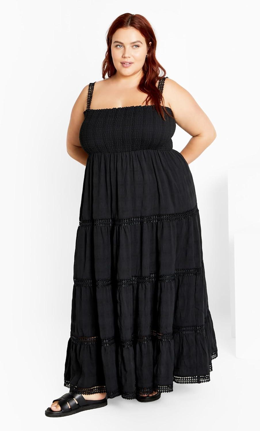 image:imageCity Chic Womens Plus Size Dress DakotaBlack
