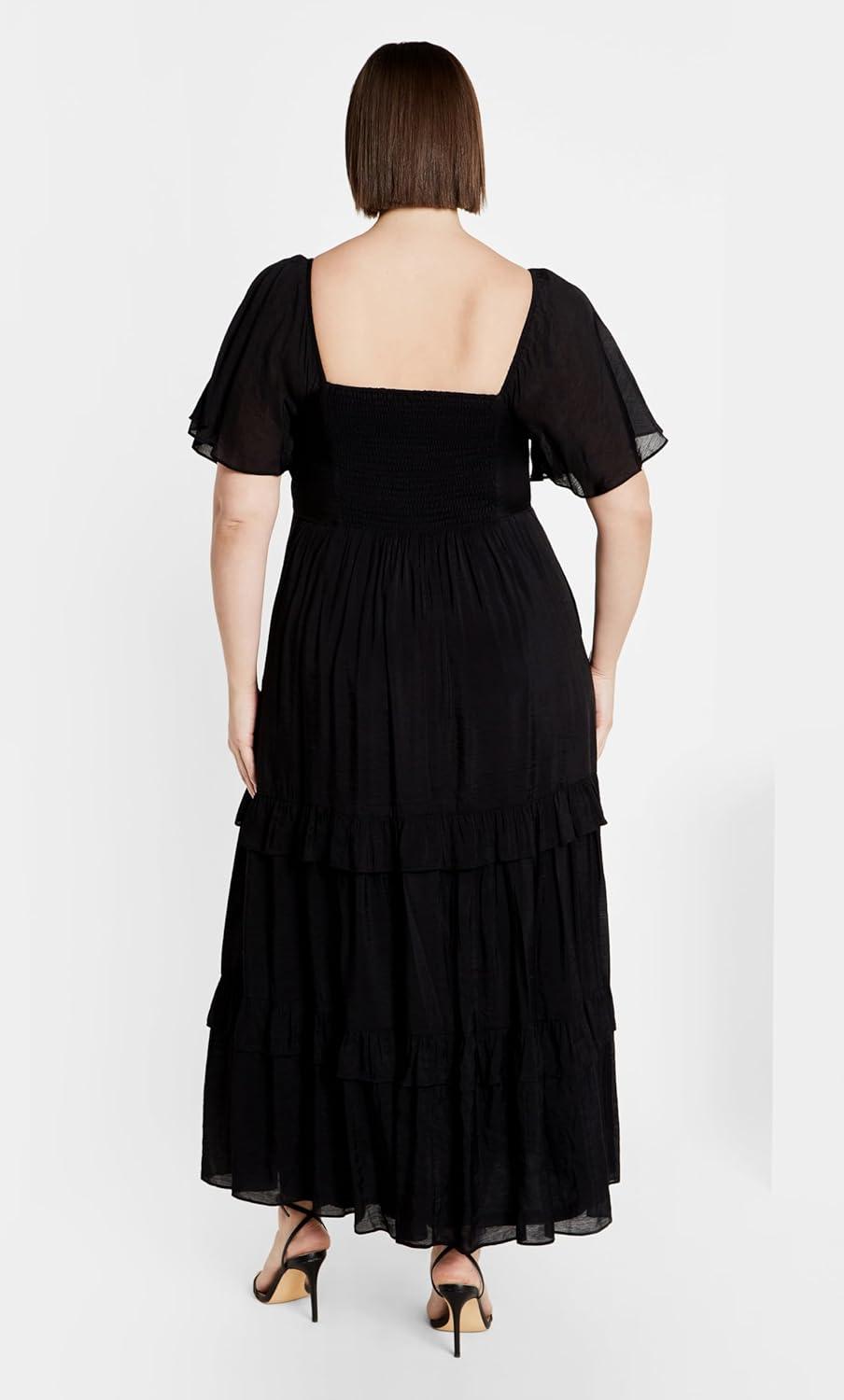 image:imageCity Chic Womens Plus Size Dress Marci MaxiBlack
