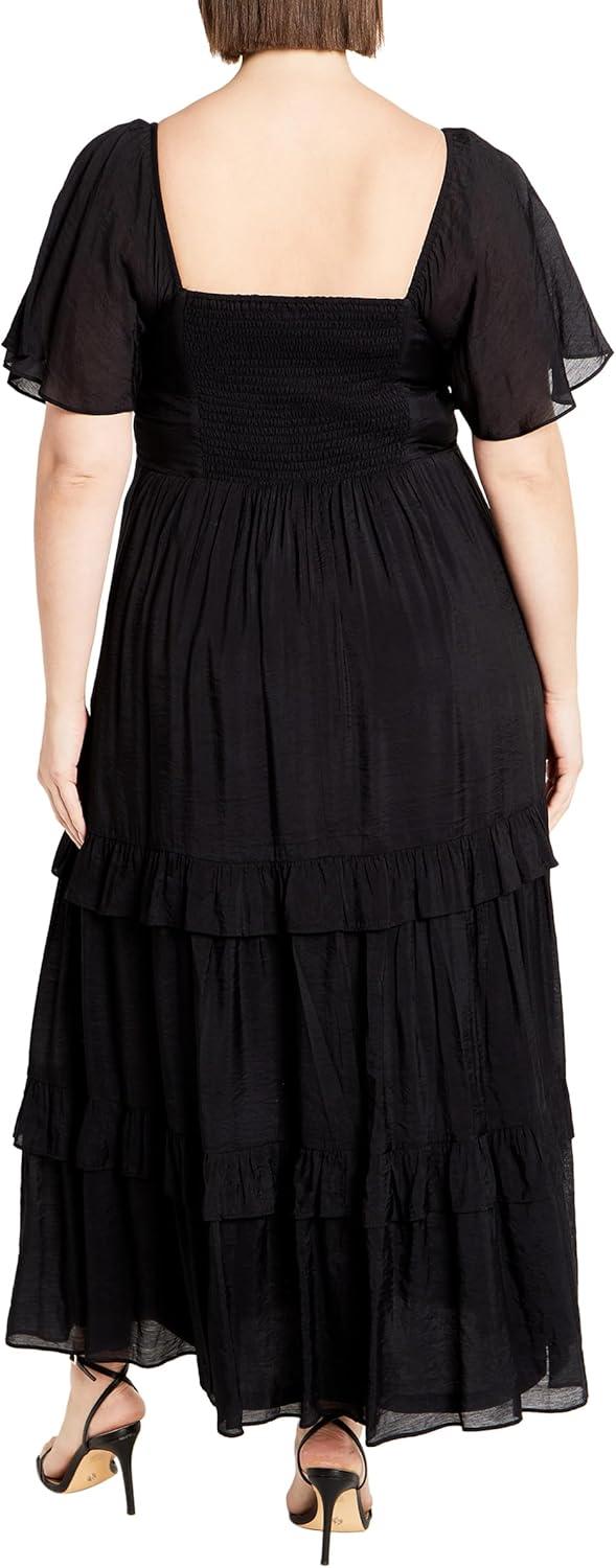 image:imageCity Chic Womens Plus Size Dress Marci MaxiBlack