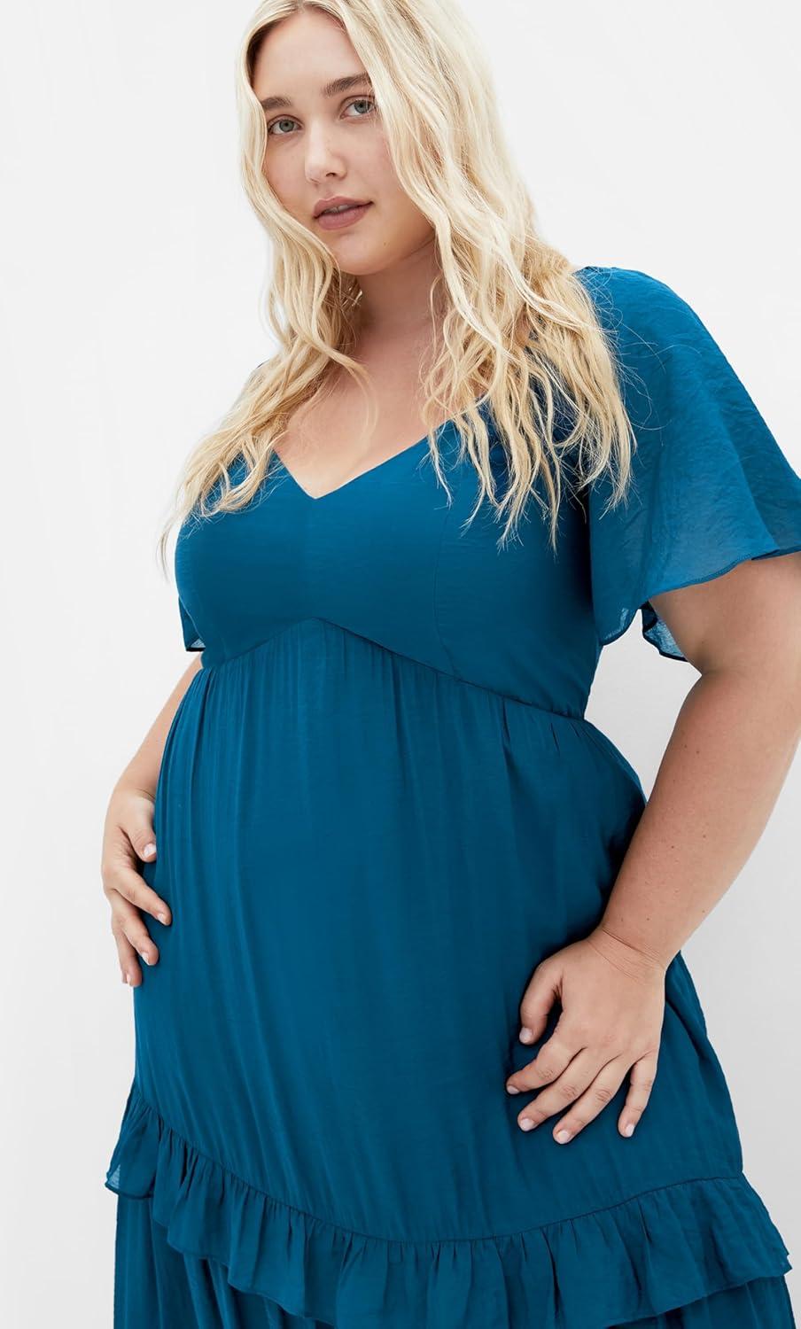 image:imageCity Chic Womens Plus Size Dress Marci MaxiPoseidon