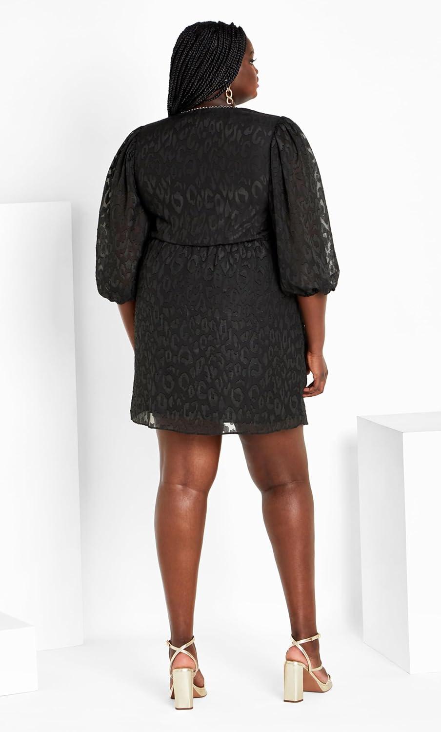 image:imageCity Chic Womens Plus Size Dress SianBlack