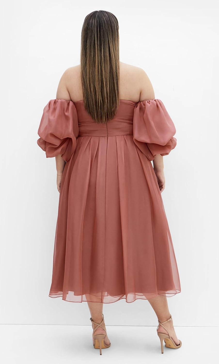 image:imageCity Chic Womens Plus Size Dress TaliyahRose Quartz