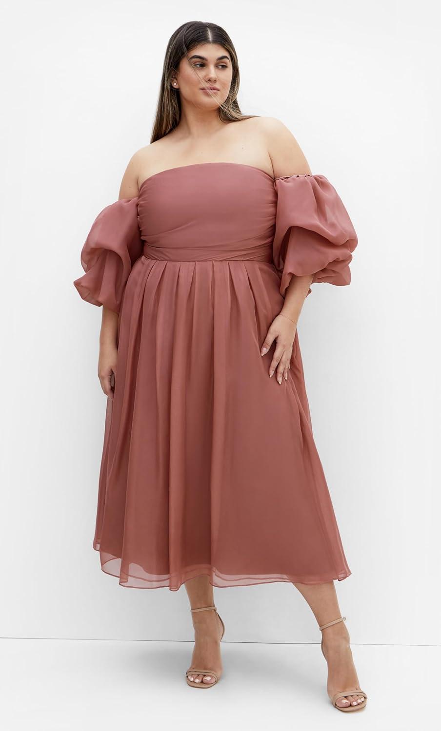 image:imageCity Chic Womens Plus Size Dress TaliyahRose Quartz