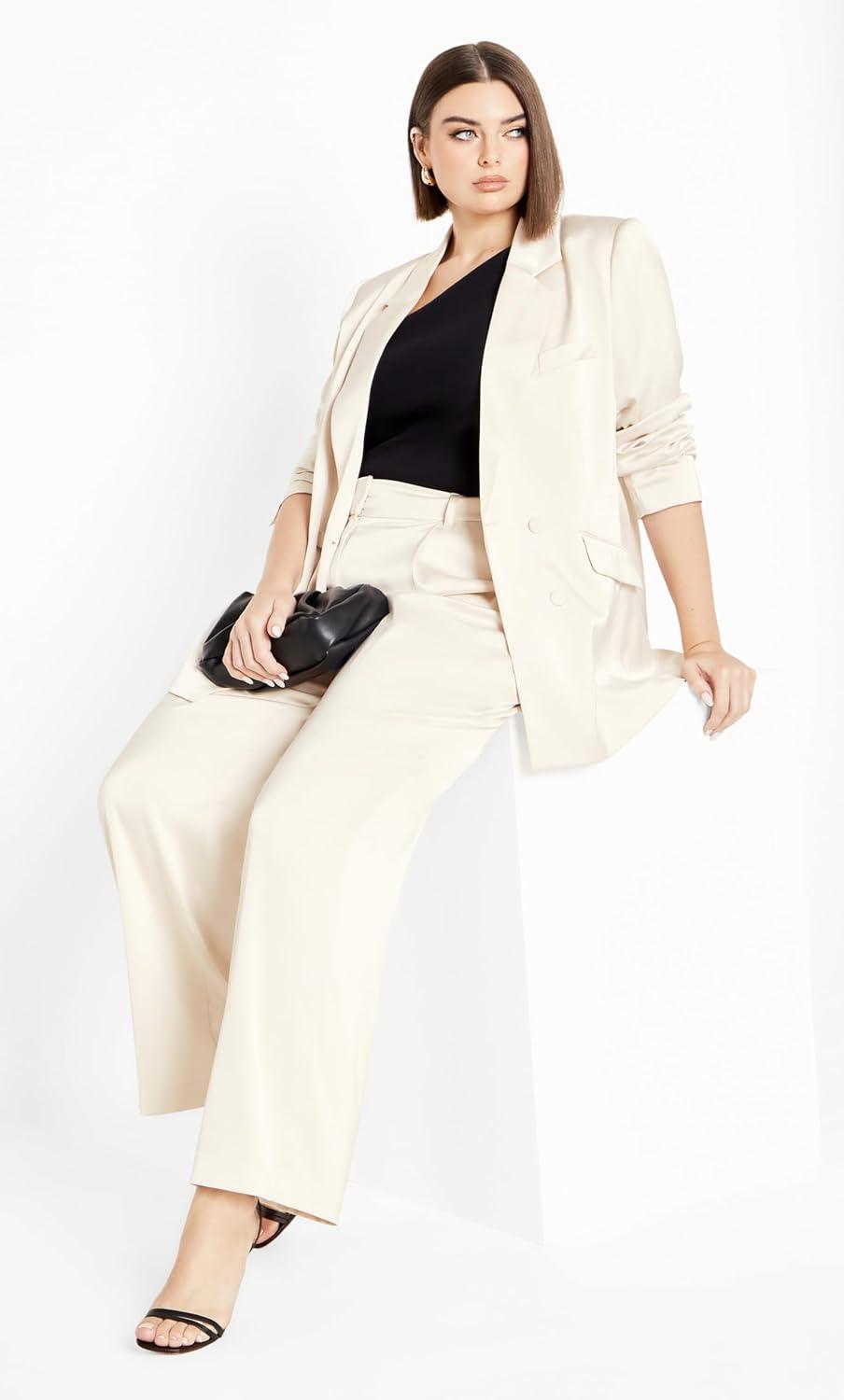 image:imageCity Chic Womens Plus Size JKT RylieOat