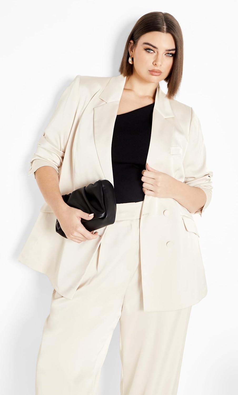 image:imageCity Chic Womens Plus Size JKT RylieOat