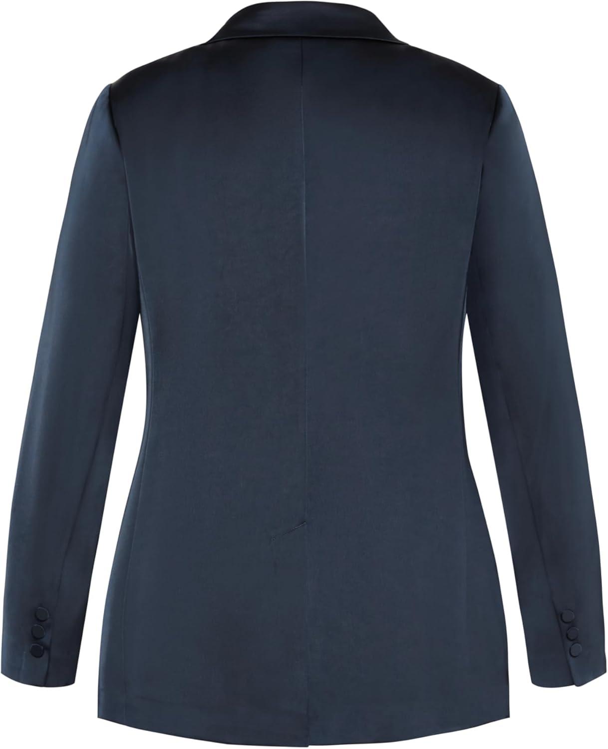 image:imageCity Chic Womens Plus Size JKT RylieSteel Blue