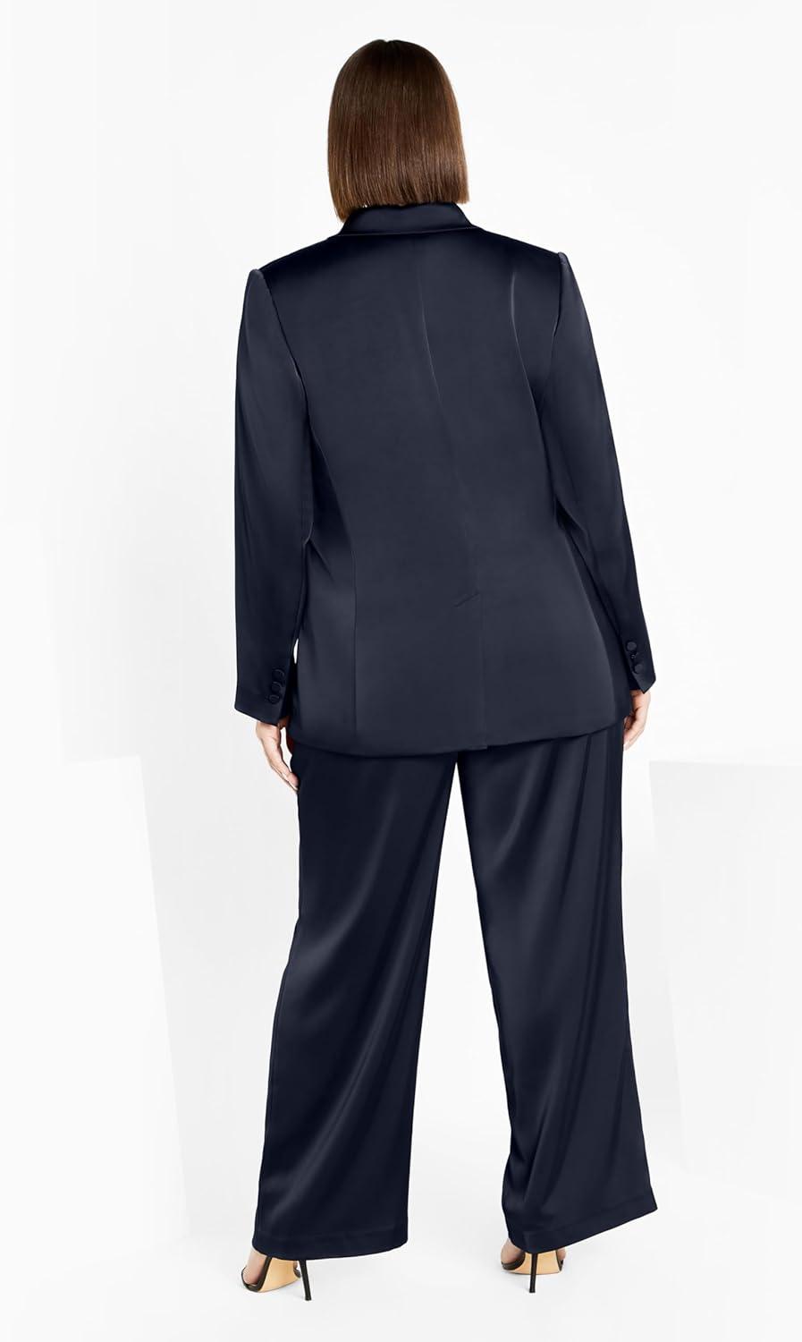image:imageCity Chic Womens Plus Size JKT RylieSteel Blue