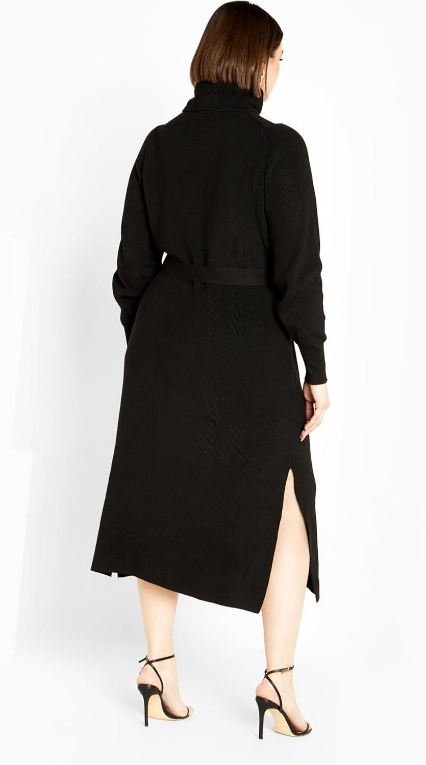 image:imageCity Chic Womens Plus Size Kara DressBlack
