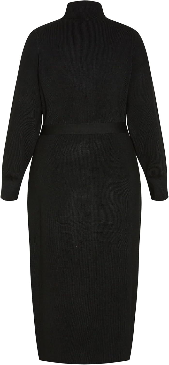 image:imageCity Chic Womens Plus Size Kara DressBlack