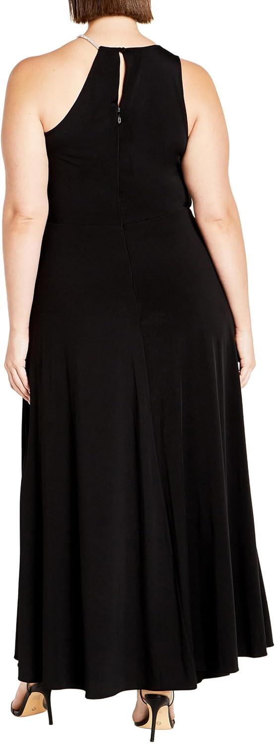 image:imageCity Chic Womens Plus Size Karlee JumpsuitBlack
