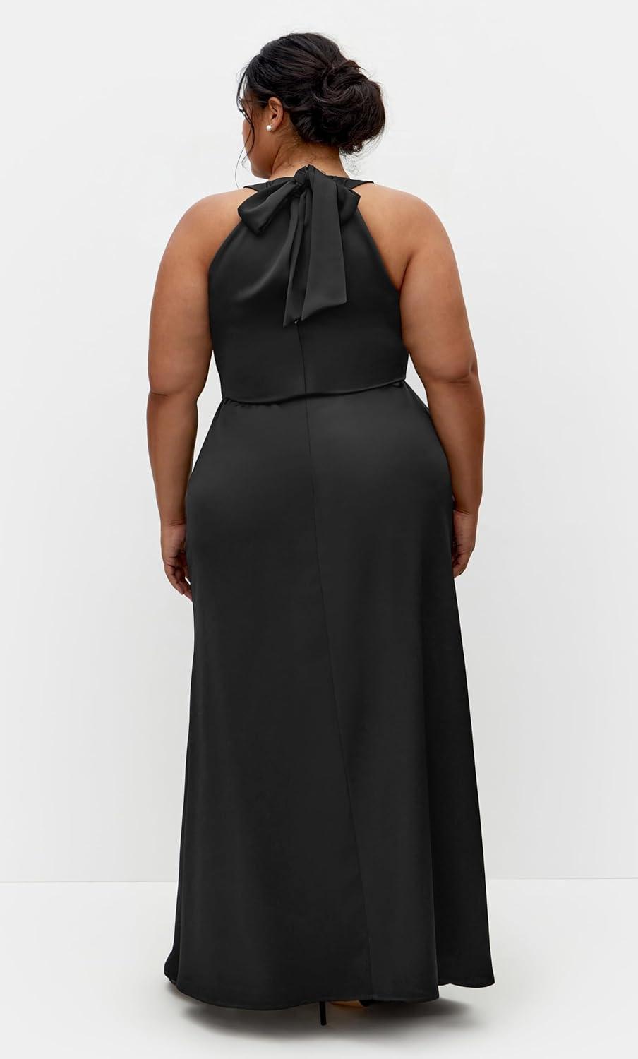 image:imageCity Chic Womens Plus Size Maxi Cocktail Dress CelinaBlack