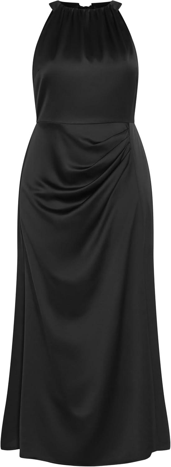 image:imageCity Chic Womens Plus Size Maxi Cocktail Dress CelinaBlack
