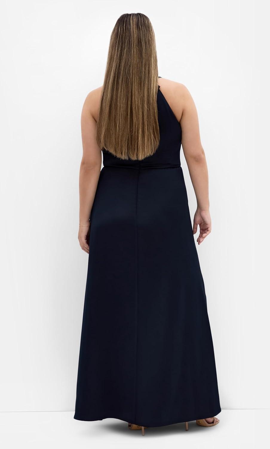 image:imageCity Chic Womens Plus Size Maxi Cocktail Dress CelinaNavy