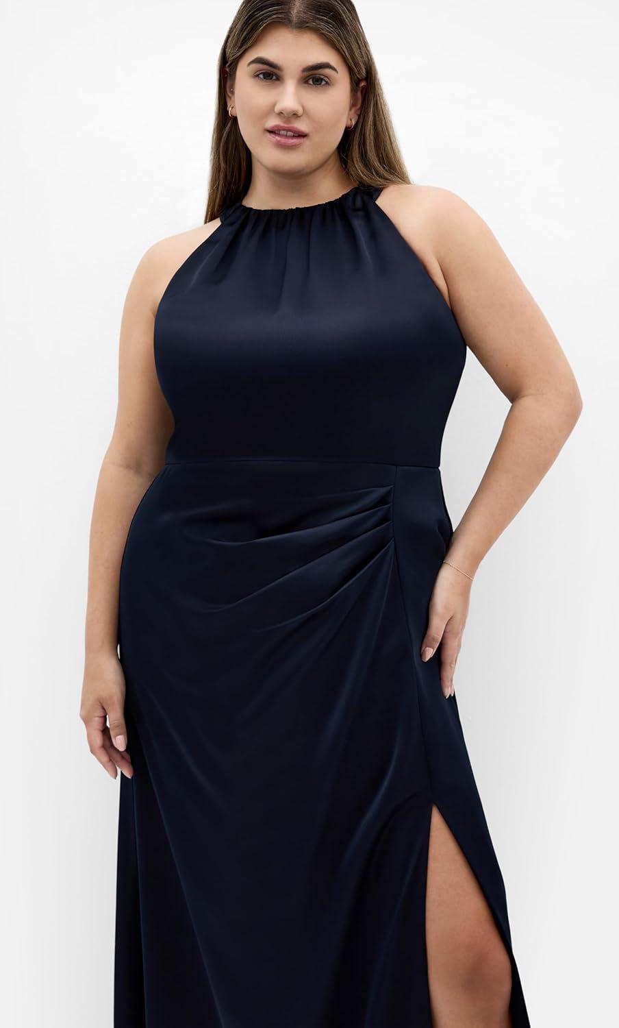 image:imageCity Chic Womens Plus Size Maxi Cocktail Dress CelinaNavy