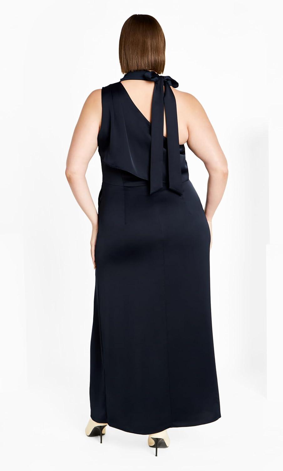 image:imageCity Chic Womens Plus Size Maxi Cocktail Dress LiliannaNavy