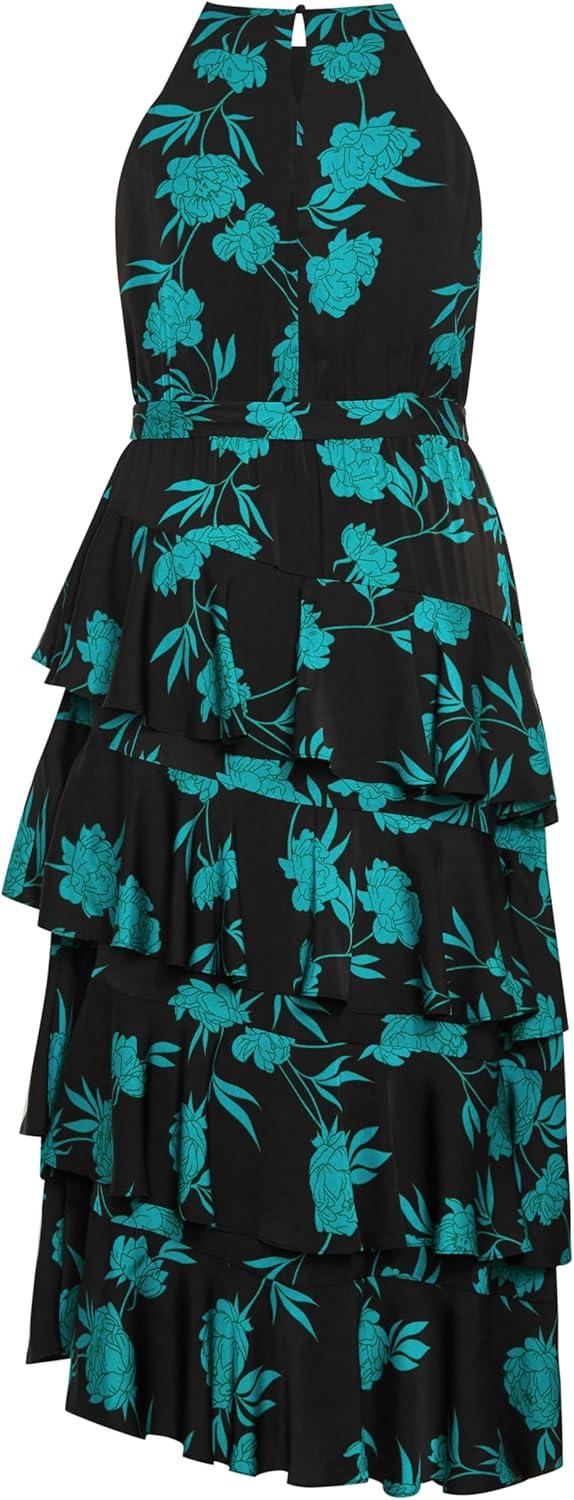 image:imageCity Chic Womens Plus Size Maxi Dress Joelle PrintAquarelle