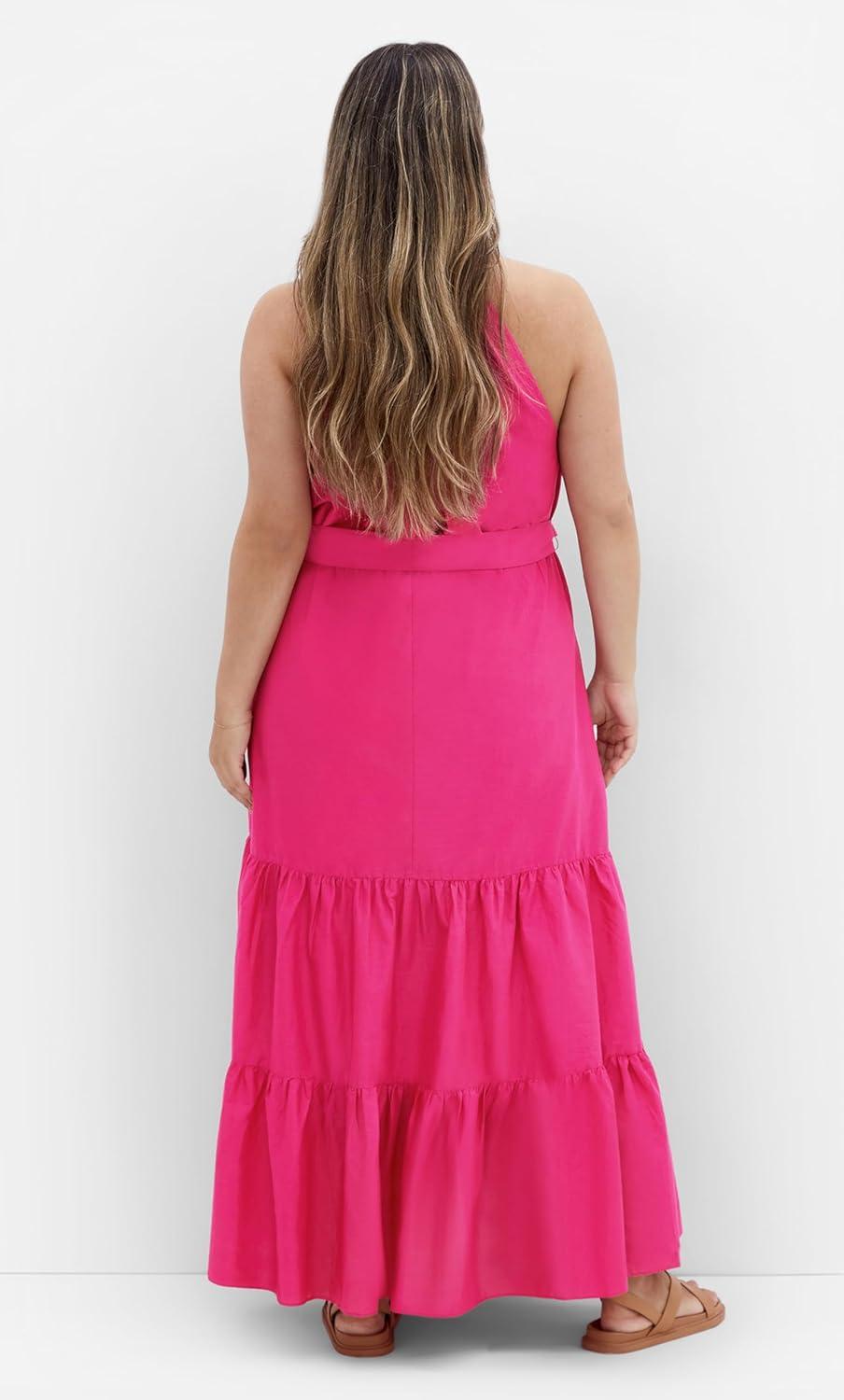 image:imageCity Chic Womens Plus Size Maxi DressKianaMagenta