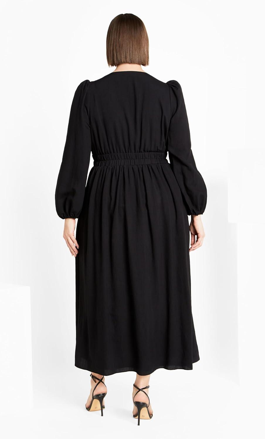 image:imageCity Chic Womens Plus Size Maxi KeylaBlack