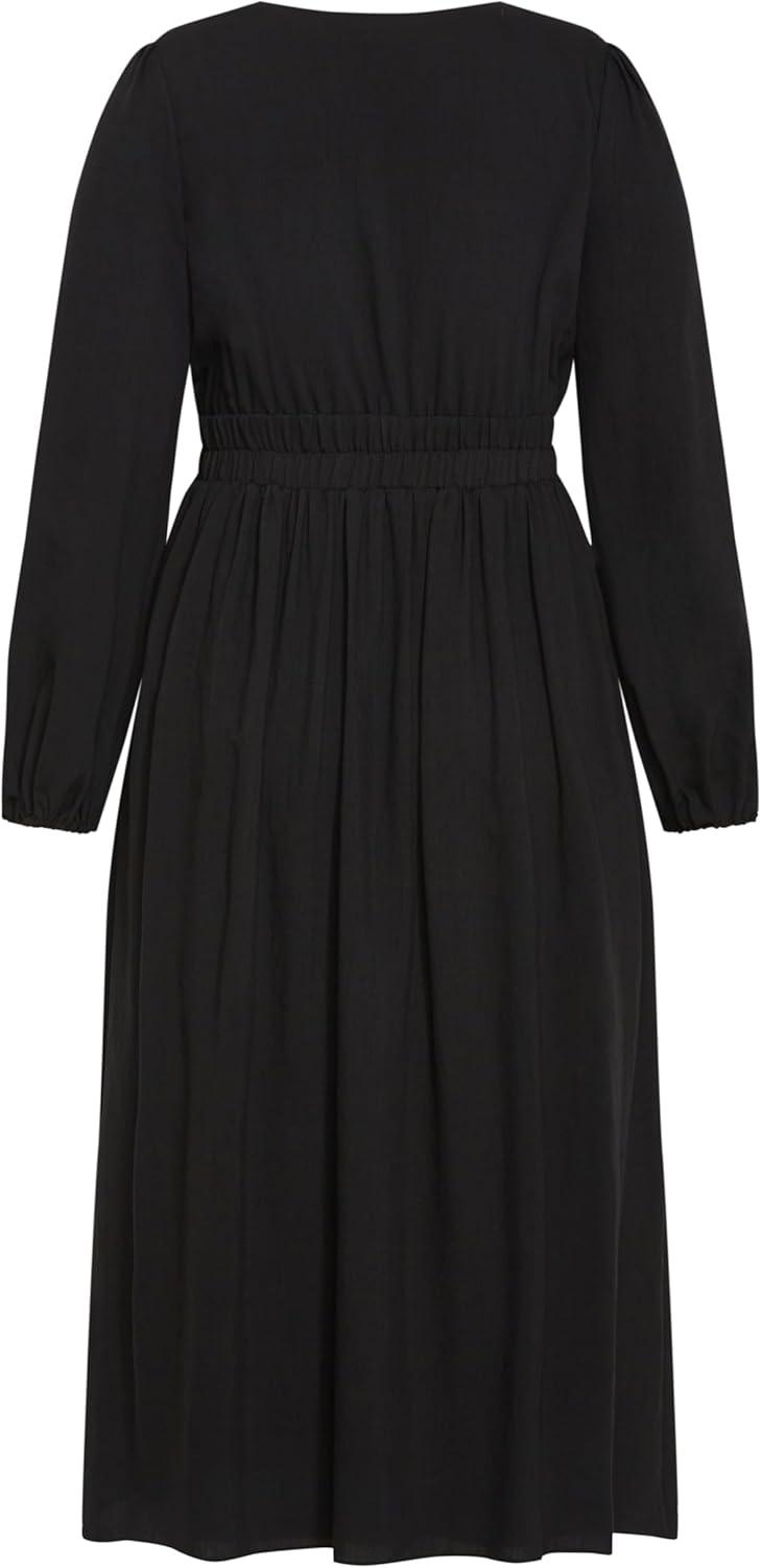 image:imageCity Chic Womens Plus Size Maxi KeylaBlack
