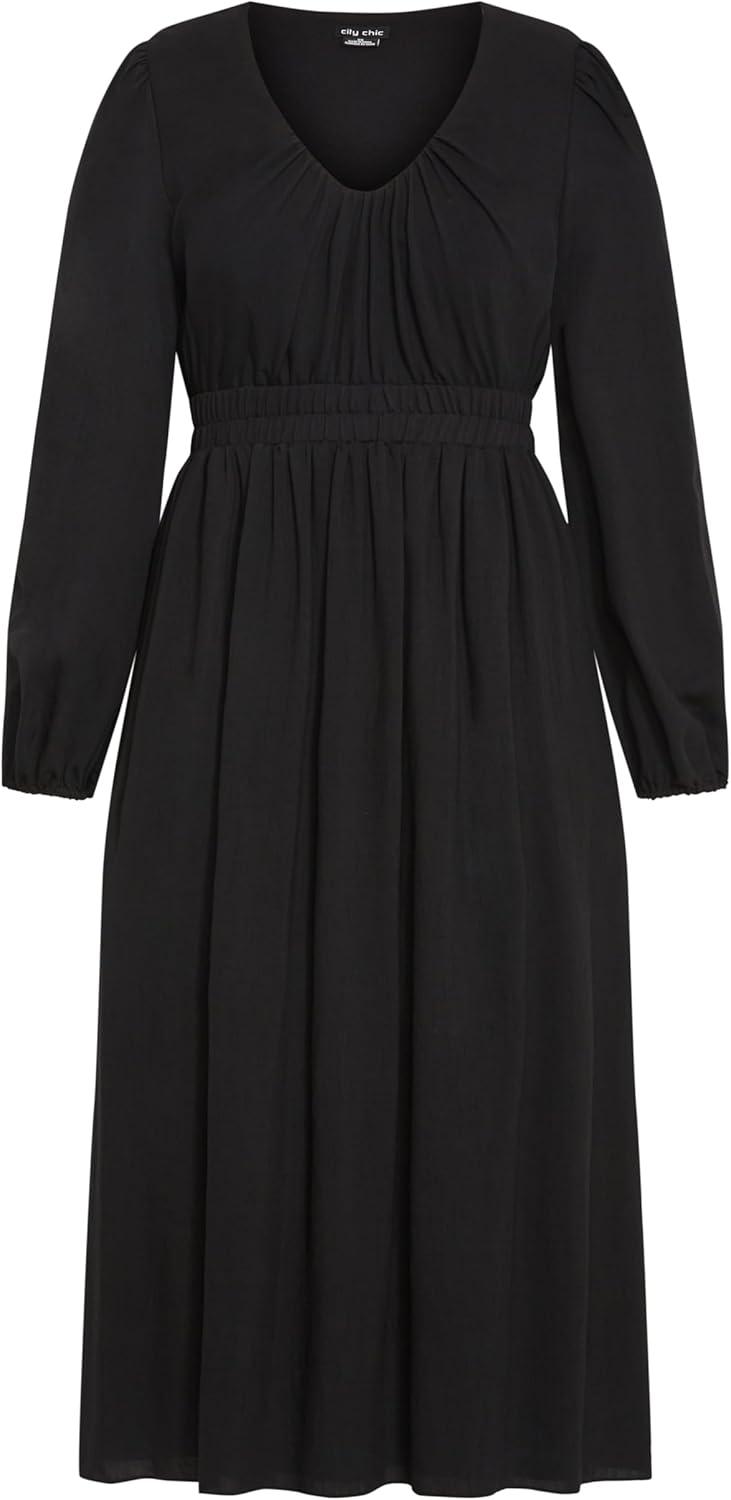 image:imageCity Chic Womens Plus Size Maxi KeylaBlack