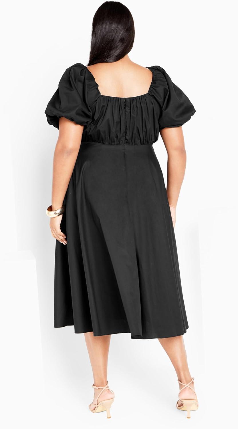 image:imageCity Chic Womens Plus Size Rosabella DressBlack