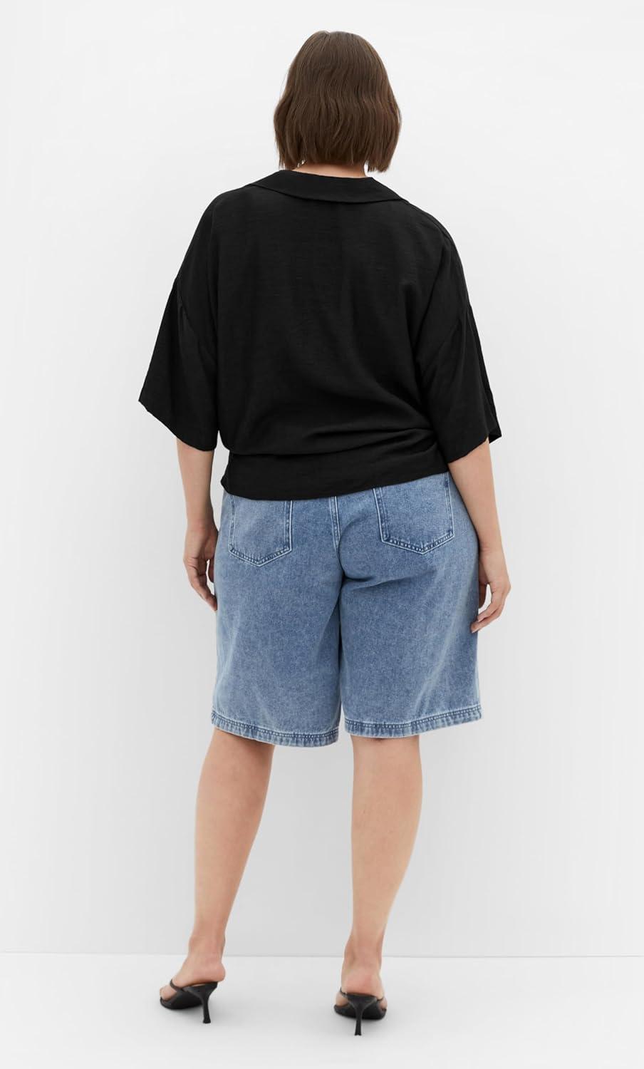 image:imageCity Chic Womens Plus Size Shirt RosieBlack