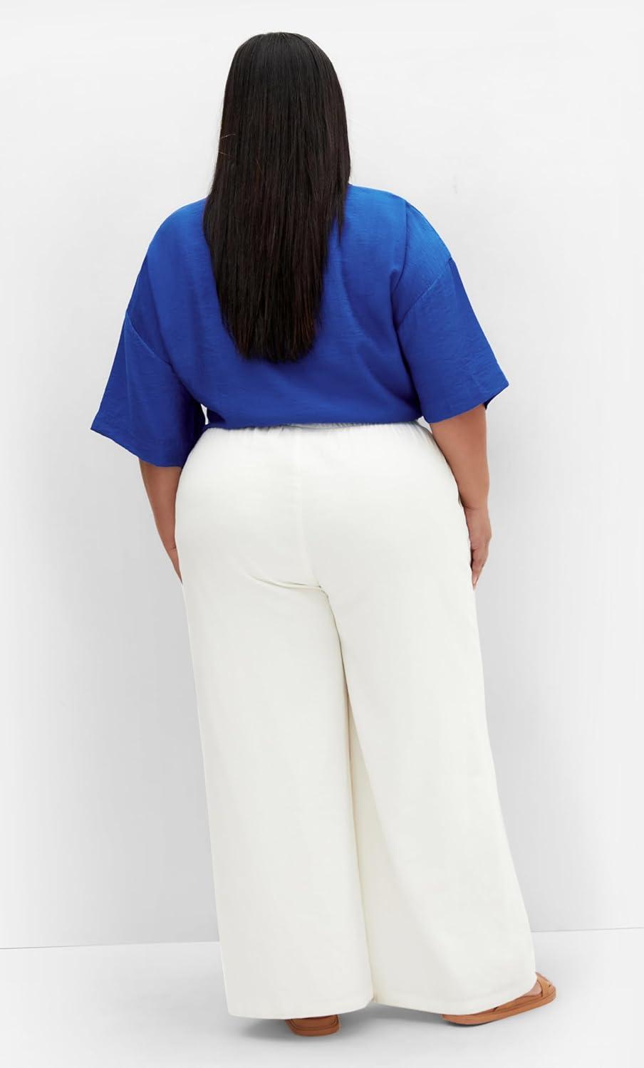 image:imageCity Chic Womens Plus Size Shirt RosieCerulean
