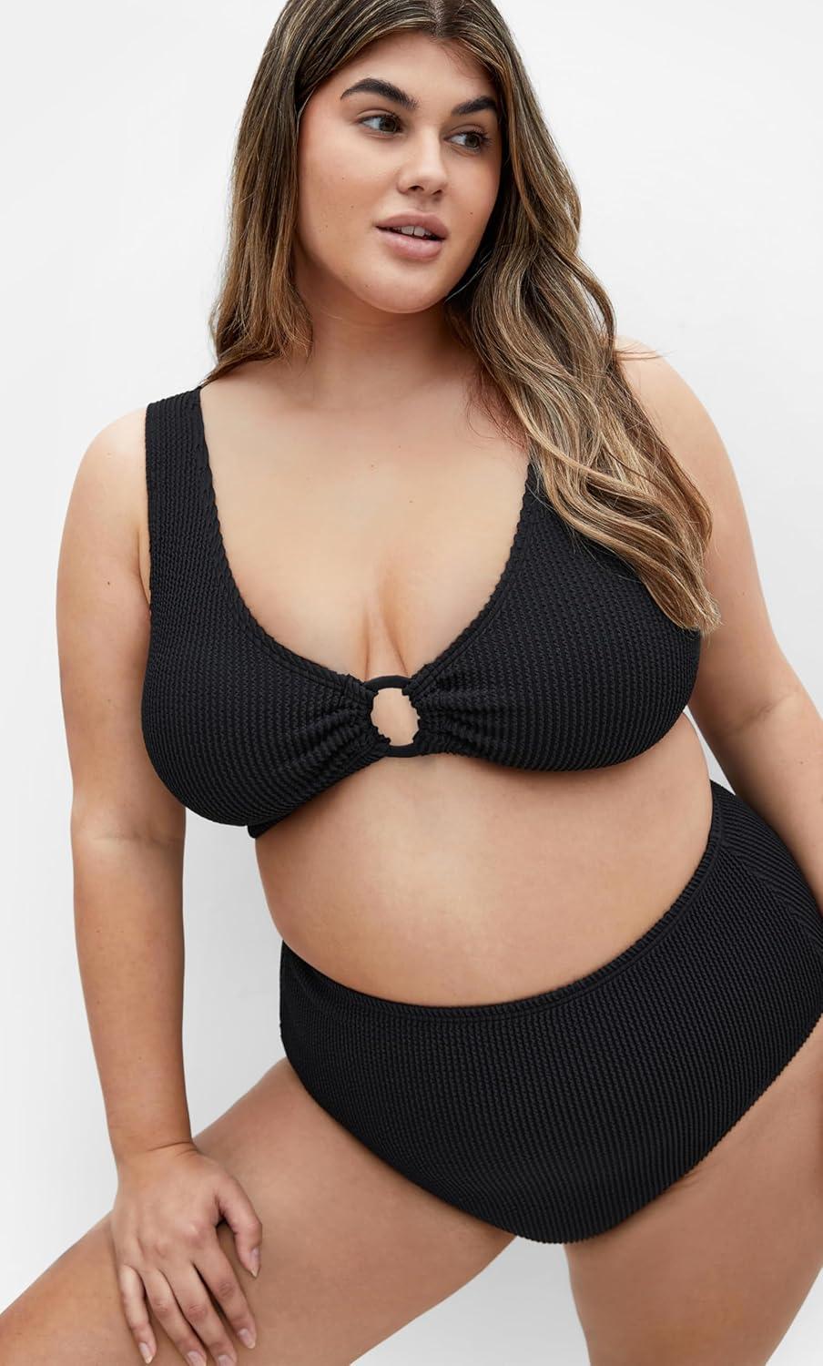 image:imageCity Chic Womens Plus Size Top Avalon BikiniBlack