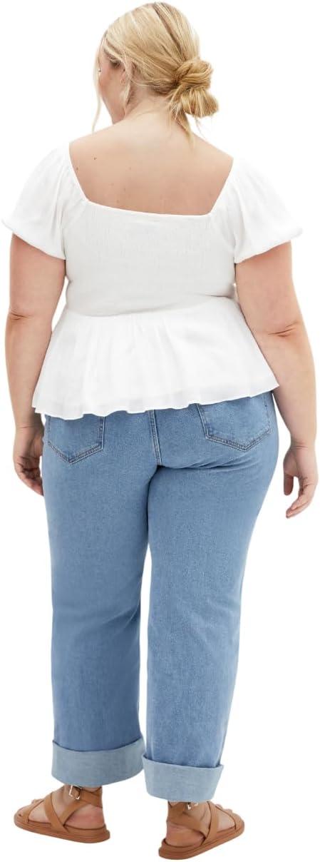 image:imageCity Chic Womens Plus Size Top EbonyIvory