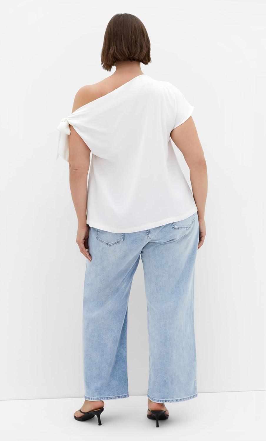 image:imageCity Chic Womens Plus Size Top ElisaWhite