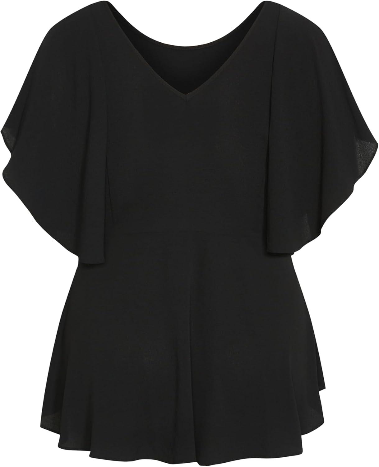 image:imageCity Chic Womens Plus Size Top Romantic MoodBlack