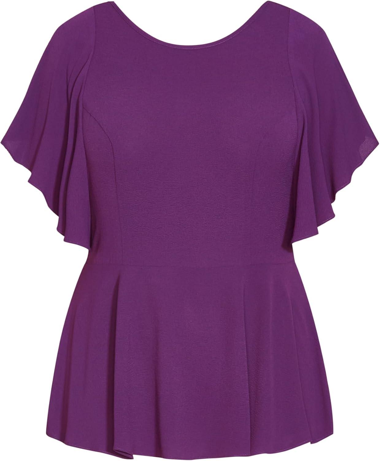 image:imageCity Chic Womens Plus Size Top Romantic MoodPetunia