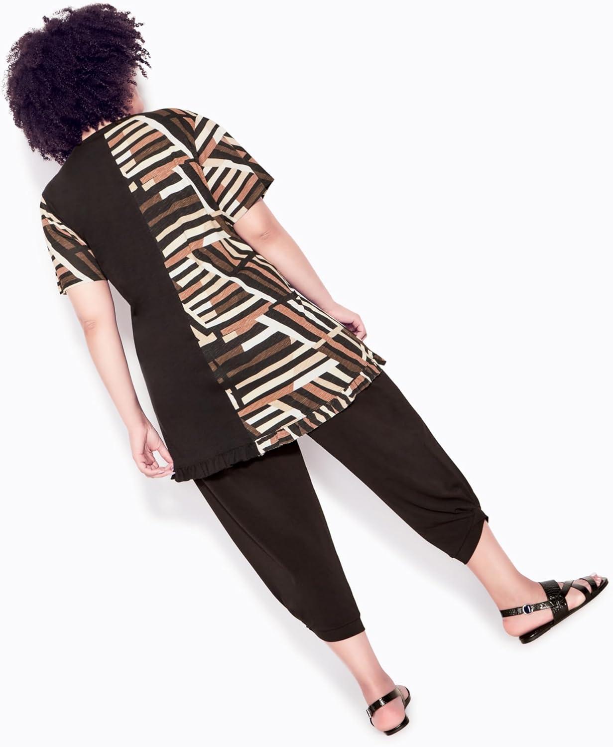 image:imageCity Chic Womens TunicMave SpliceStix Neutral