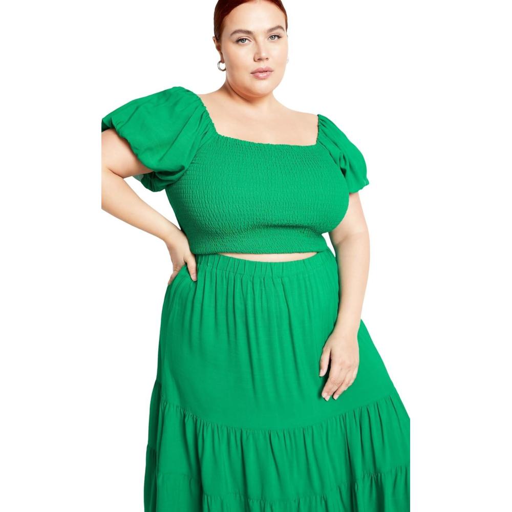 image:imageCity Chic Plus Size Top Dylan TopBermuda