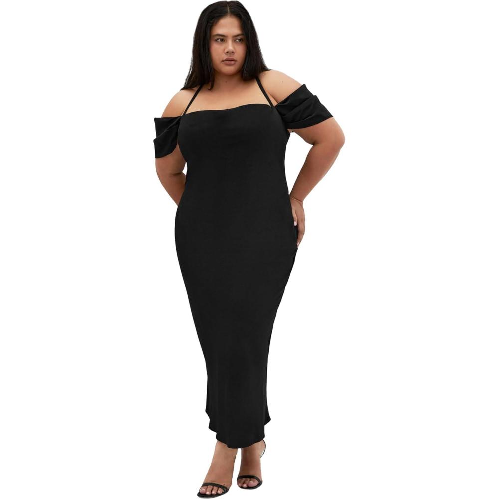 image:imageCity Chic Womens Plus Size Dress  Cady SlipBlack