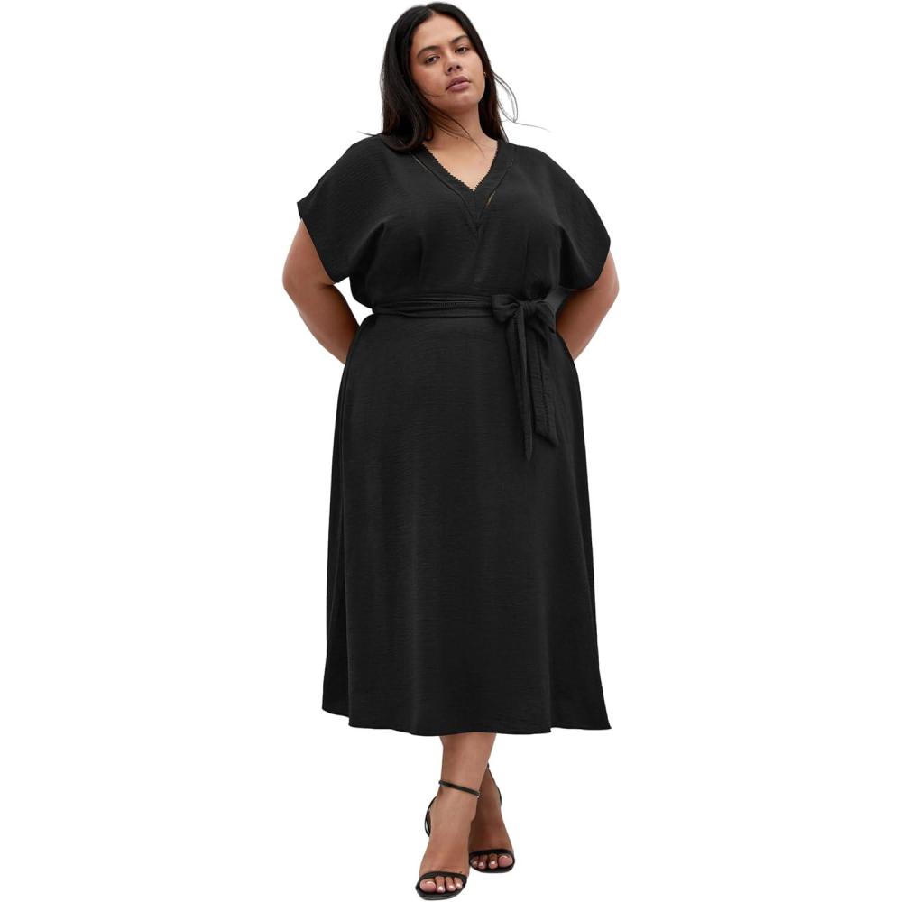 image:imageCity Chic Womens Plus Size Dress Maya MidiBlack