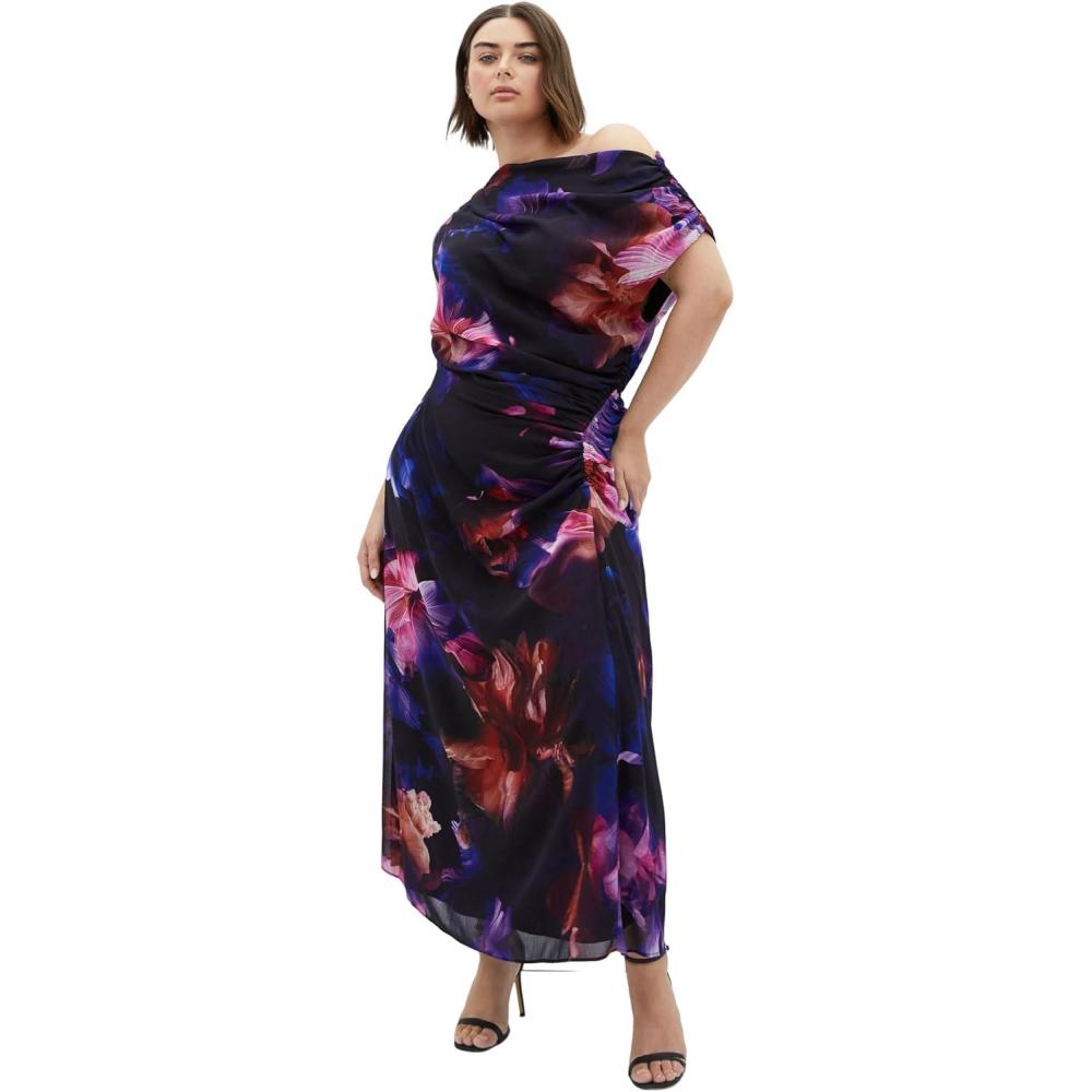 image:imageCity Chic Womens Plus Size Dress  Vivid Floral MaxiVivid Floral