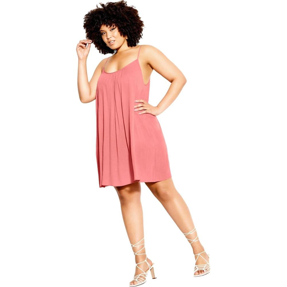 image:imageCity Chic Womens Plus Size Dress VacationTearose