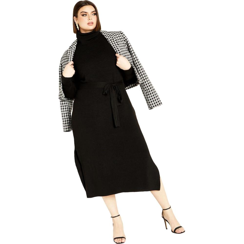 image:imageCity Chic Womens Plus Size Kara DressBlack