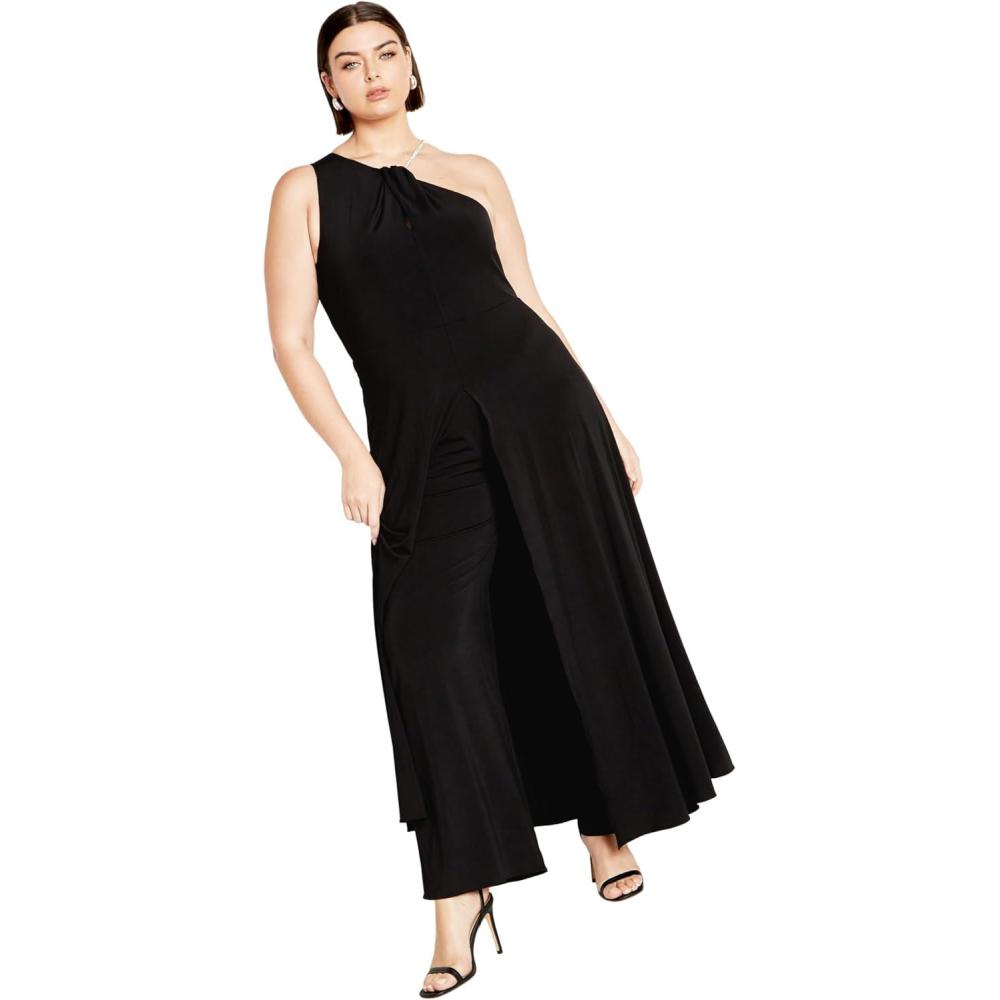 image:imageCity Chic Womens Plus Size Karlee JumpsuitBlack