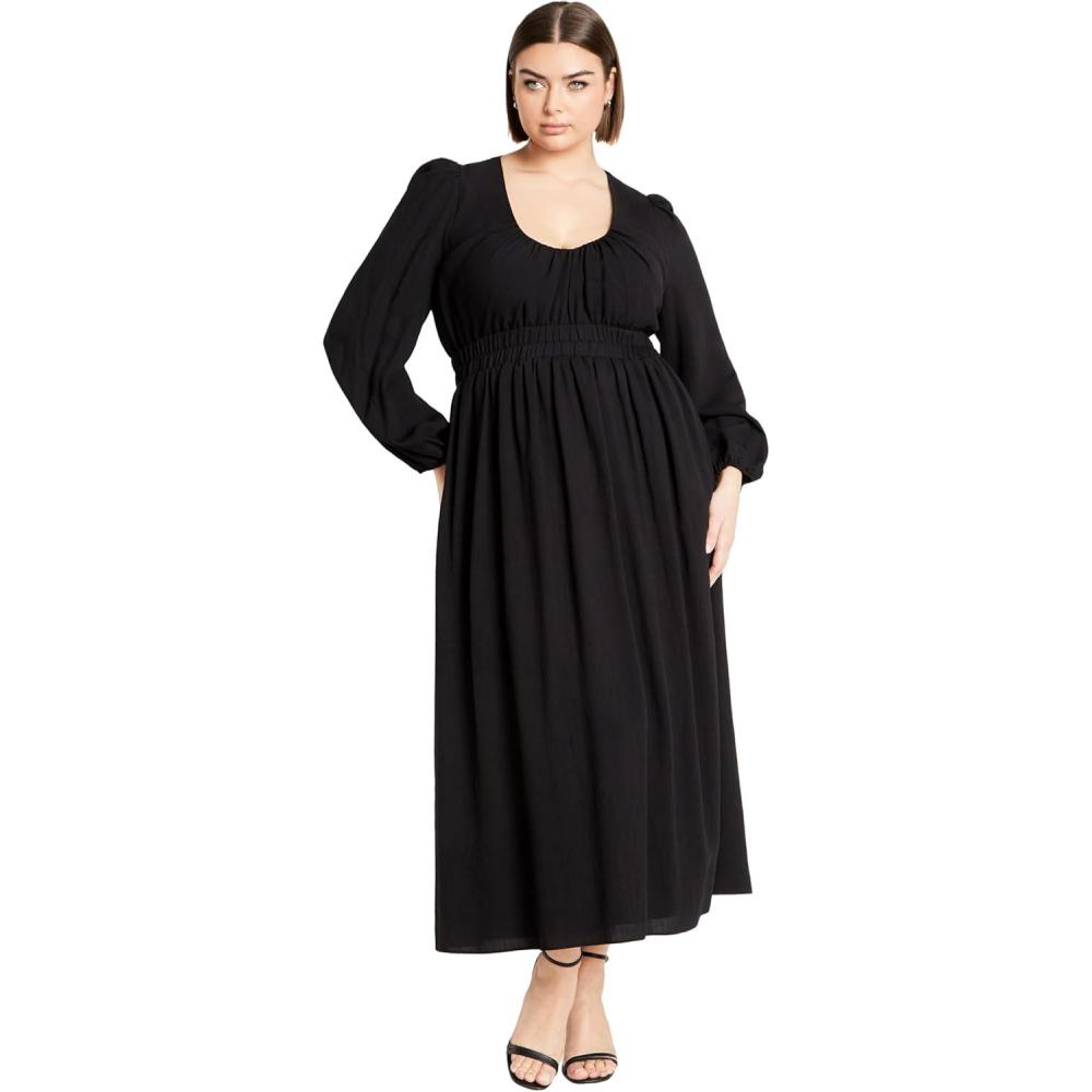 image:imageCity Chic Womens Plus Size Maxi KeylaBlack