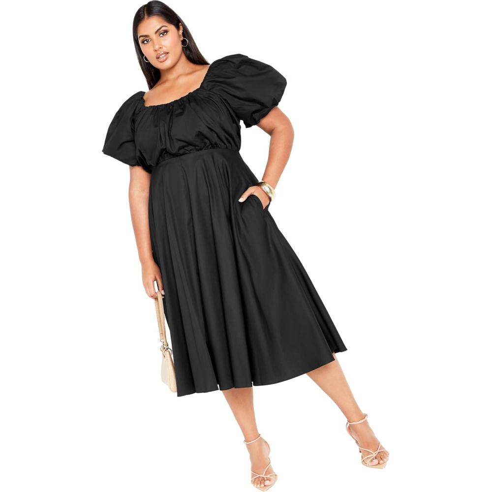 image:imageCity Chic Womens Plus Size Rosabella DressBlack