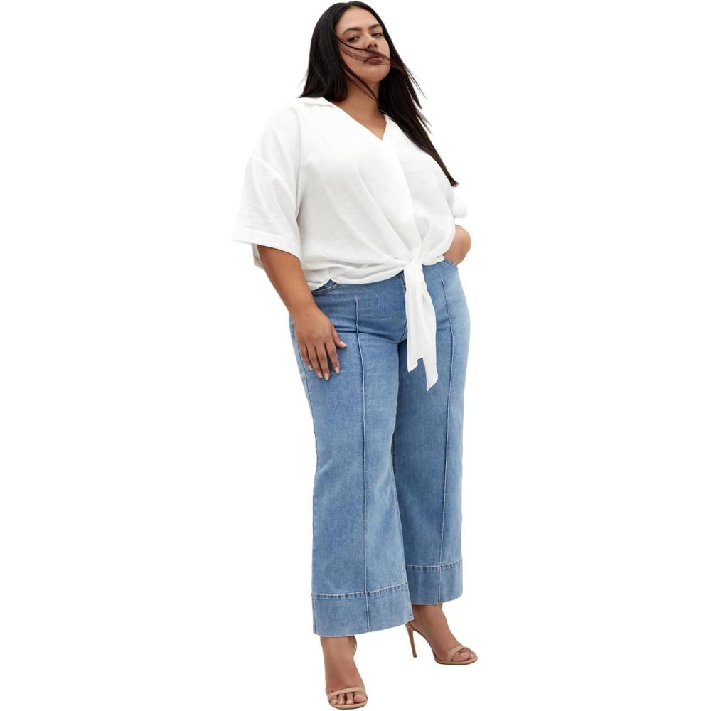 image:imageCity Chic Womens Plus Size Shirt RosieIvory